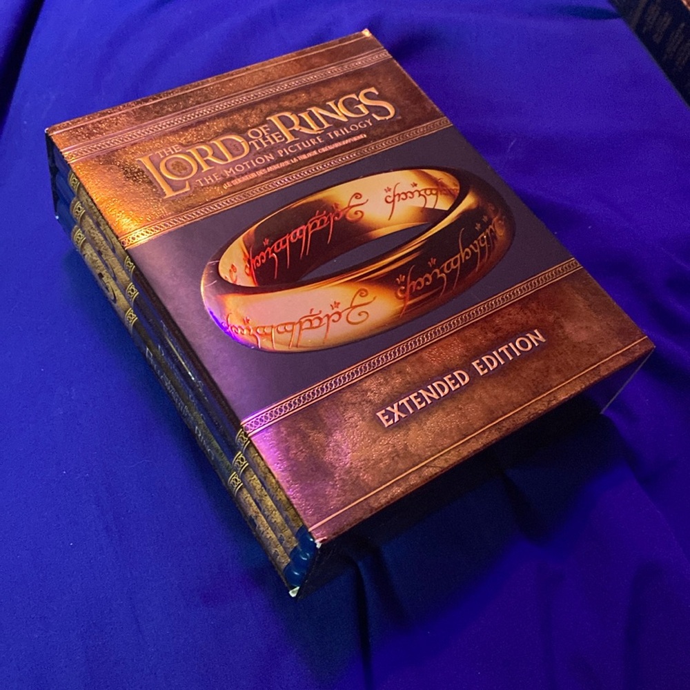The Lord of the Rings Trilogy Extended Edition Blu Ray